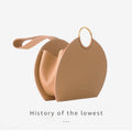Parisian Style Minimalist Half-Moon Saddle Bag for Women