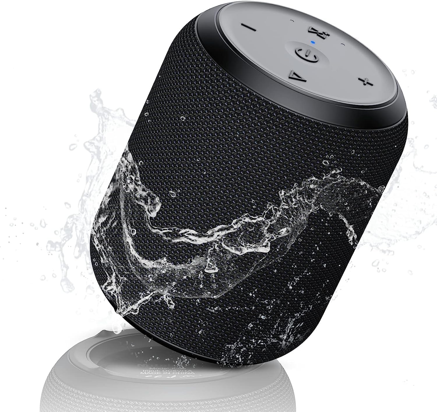 NOTABRICK Bluetooth Speakers 15W Portable Speakers Bluetooth Wireless V5.0 with Stereo Sound Active Extra Bass IPX6 Waterproof Shower Speaker Double Pairing for Party Home Theater Game Theater